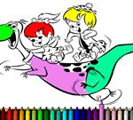 Flintstones Coloring Game