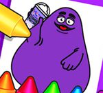 Grimace Shake Draw And Erase